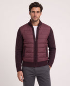 Cardigan Trapuntato con Zip Uomo