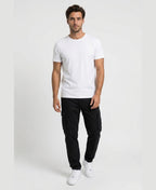 Pantaloni Cargo in Cotone Uomo