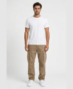 Pantaloni Cargo in Cotone Uomo