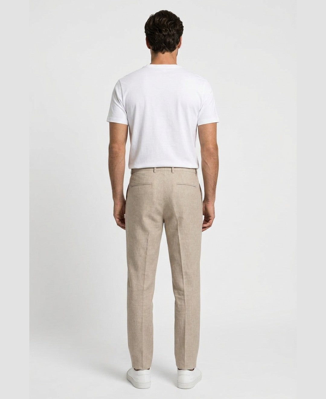 Pantaloni con Pinces Affusolati Uomo
