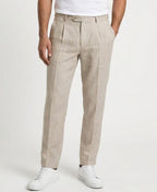 Pantaloni con Pinces Affusolati Uomo