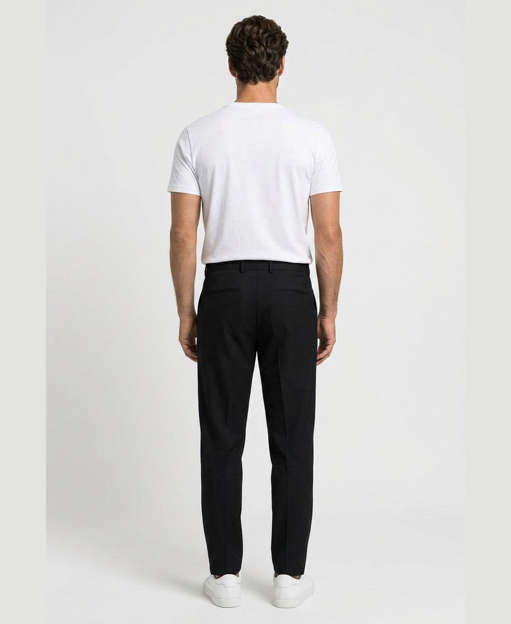 Pantaloni con Pinces Affusolati Uomo