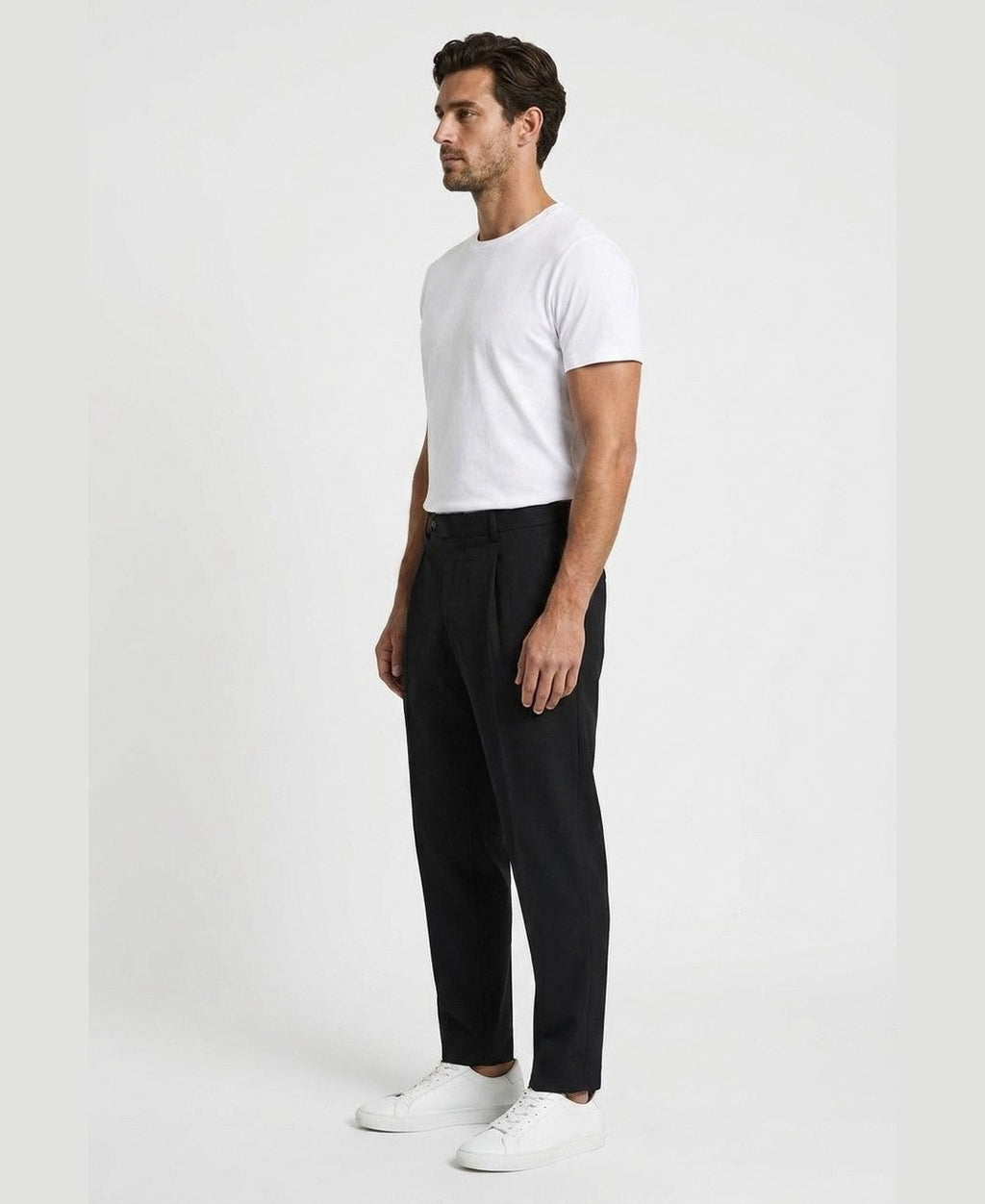 Pantaloni con Pinces Affusolati Uomo