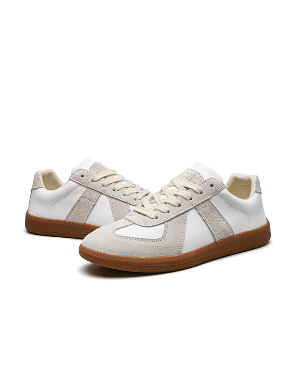 Sneakers Scamosciate Suola in Gomma Uomo