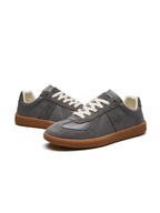 Sneakers Scamosciate Suola in Gomma Uomo