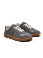Sneakers Scamosciate Suola in Gomma Uomo