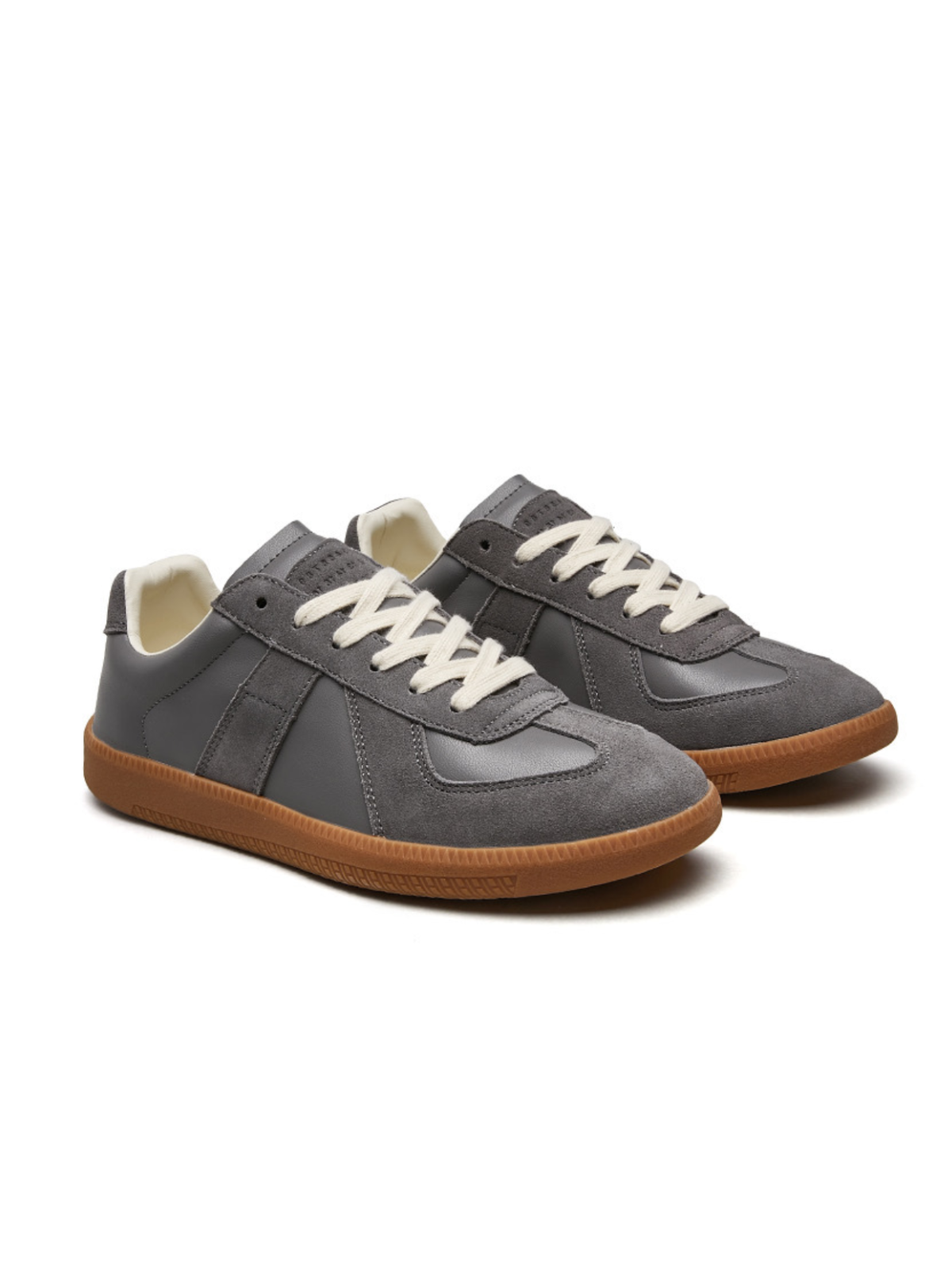 Sneakers Scamosciate Suola in Gomma Uomo