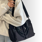 Borsa Tracolla Velluto Coste Donna