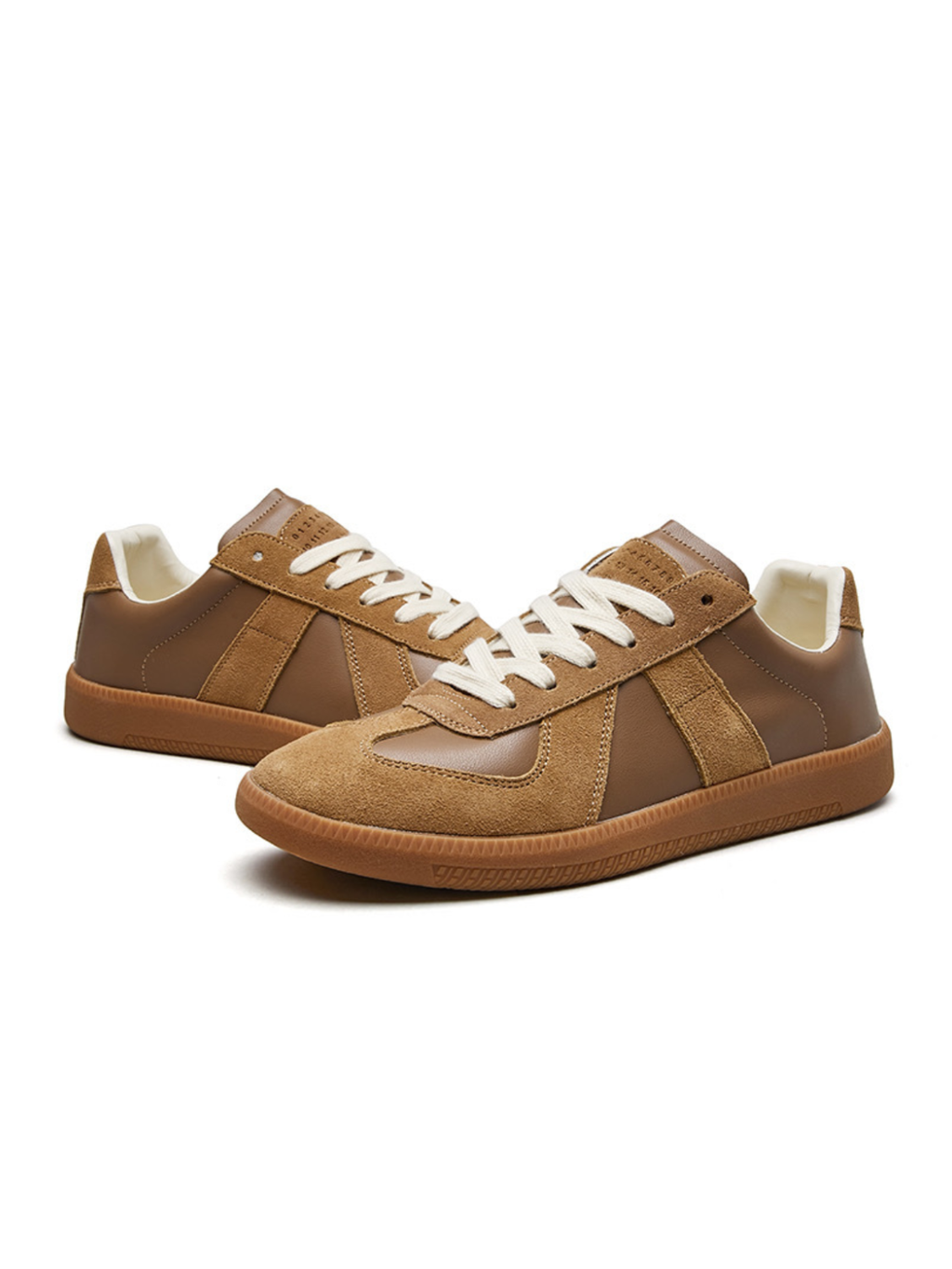 Sneakers Scamosciate Suola in Gomma Uomo