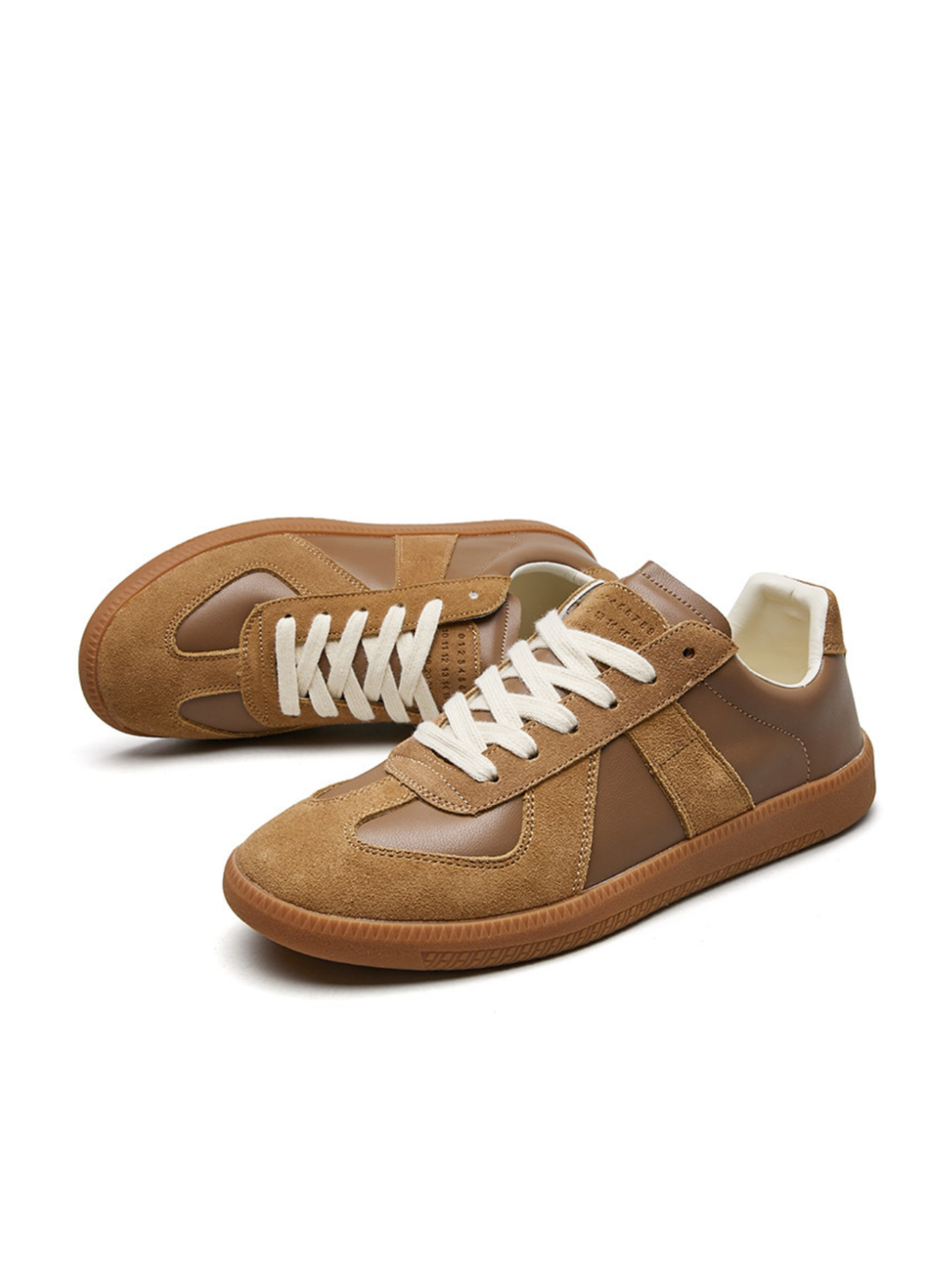 Sneakers Scamosciate Suola in Gomma Uomo