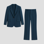 Completo Blazer e Pantaloni Dritti Donna