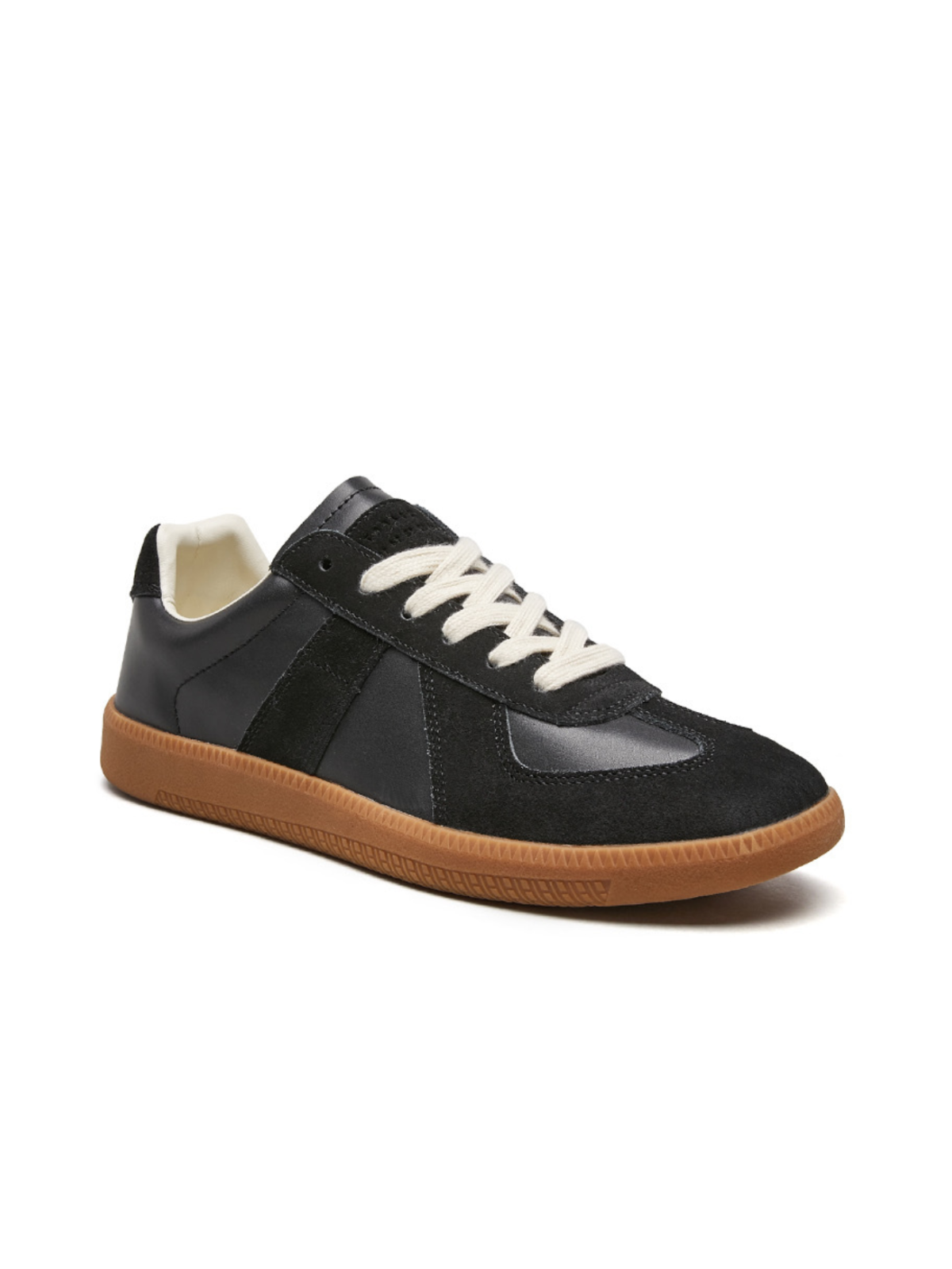 Sneakers Scamosciate Suola in Gomma Uomo