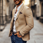 Giacca Classica Due Bottoni Uomo