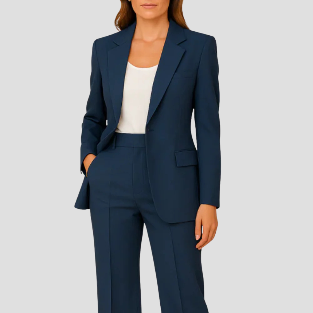Completo Blazer e Pantaloni Dritti Donna