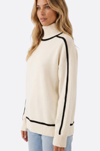 Maglione Dolcevita Oversize Donna