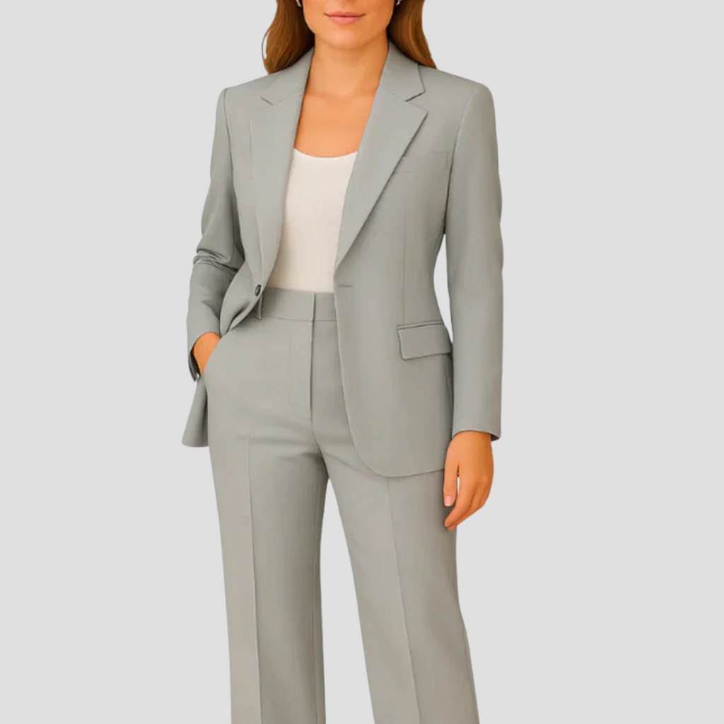 Completo Blazer e Pantaloni Dritti Donna