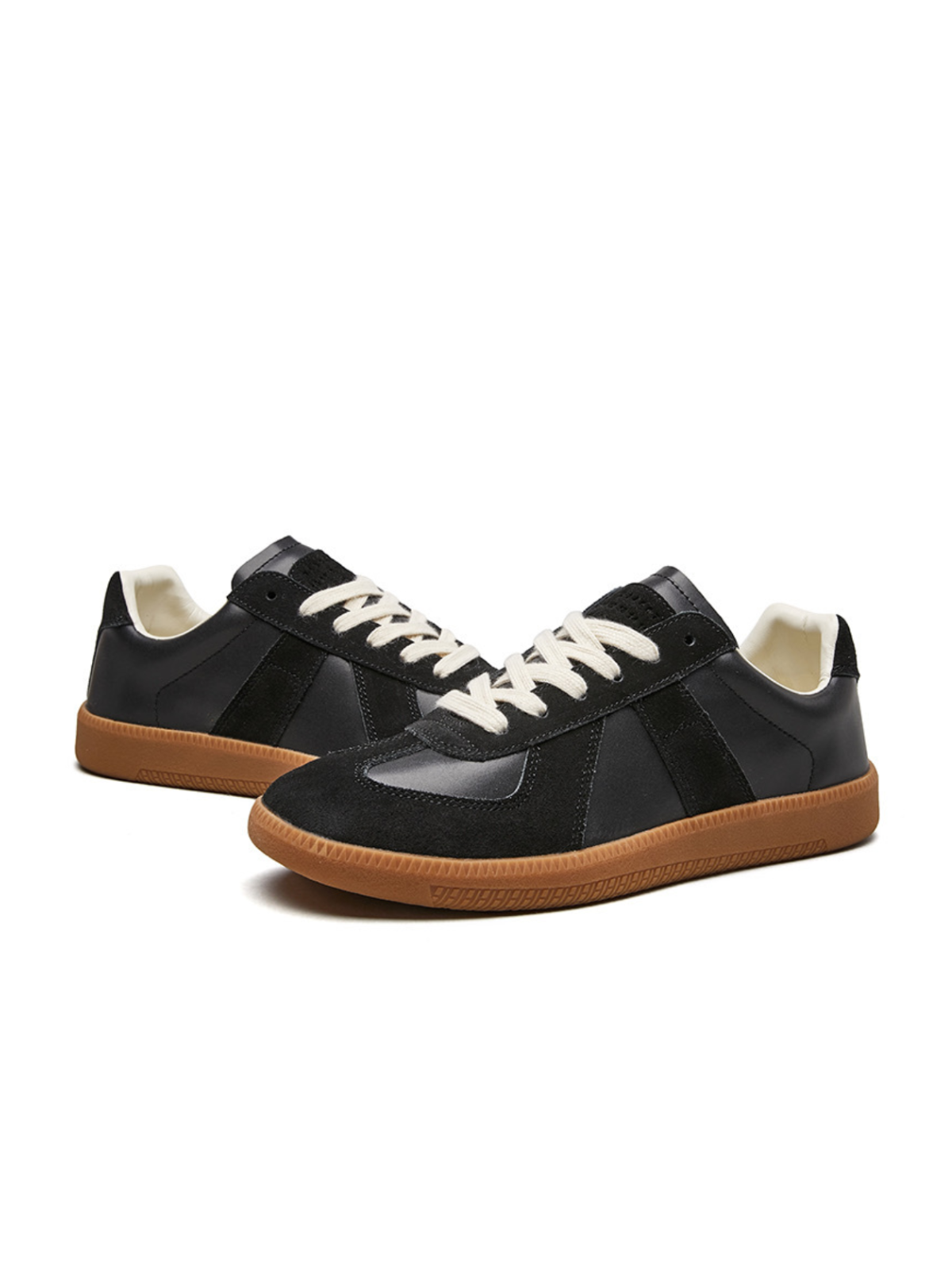 Sneakers Scamosciate Suola in Gomma Uomo