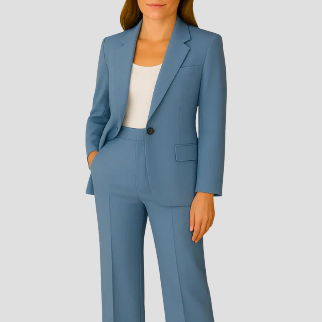 Completo Blazer e Pantaloni Dritti Donna