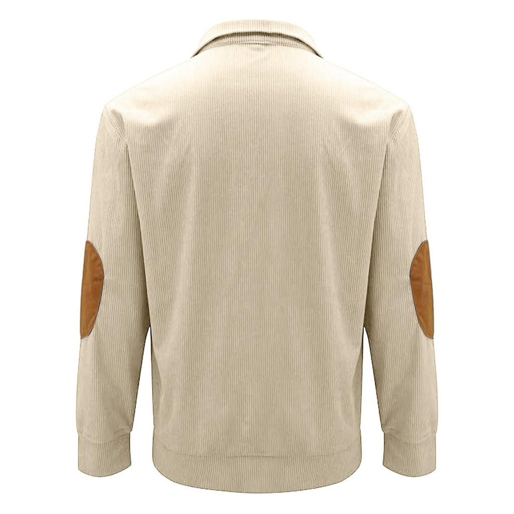 Maglione Collo Alto con Bottoni Uomo