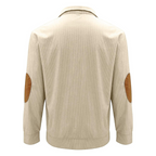Maglione Collo Alto con Bottoni Uomo
