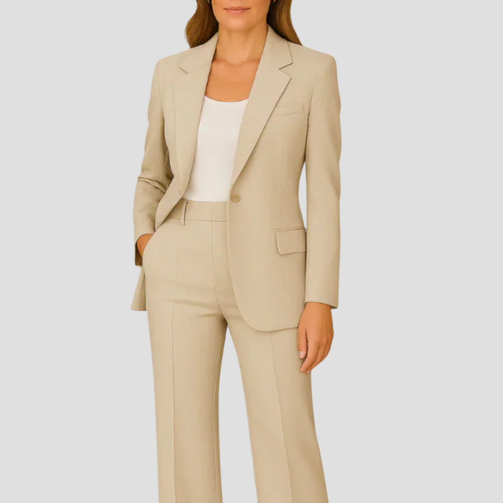 Completo Blazer e Pantaloni Dritti Donna