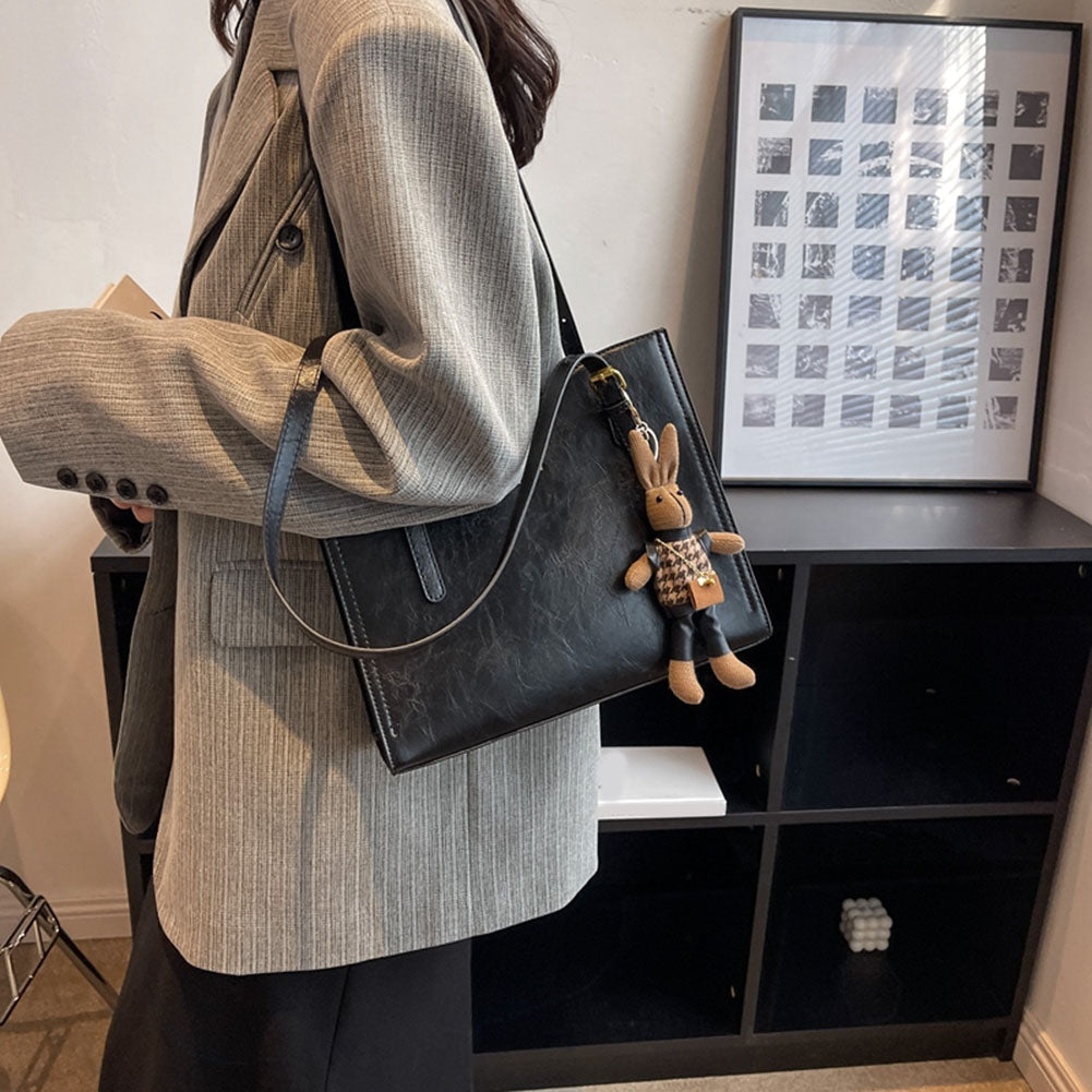 Borsa Ecopelle con Ciondolo Donna