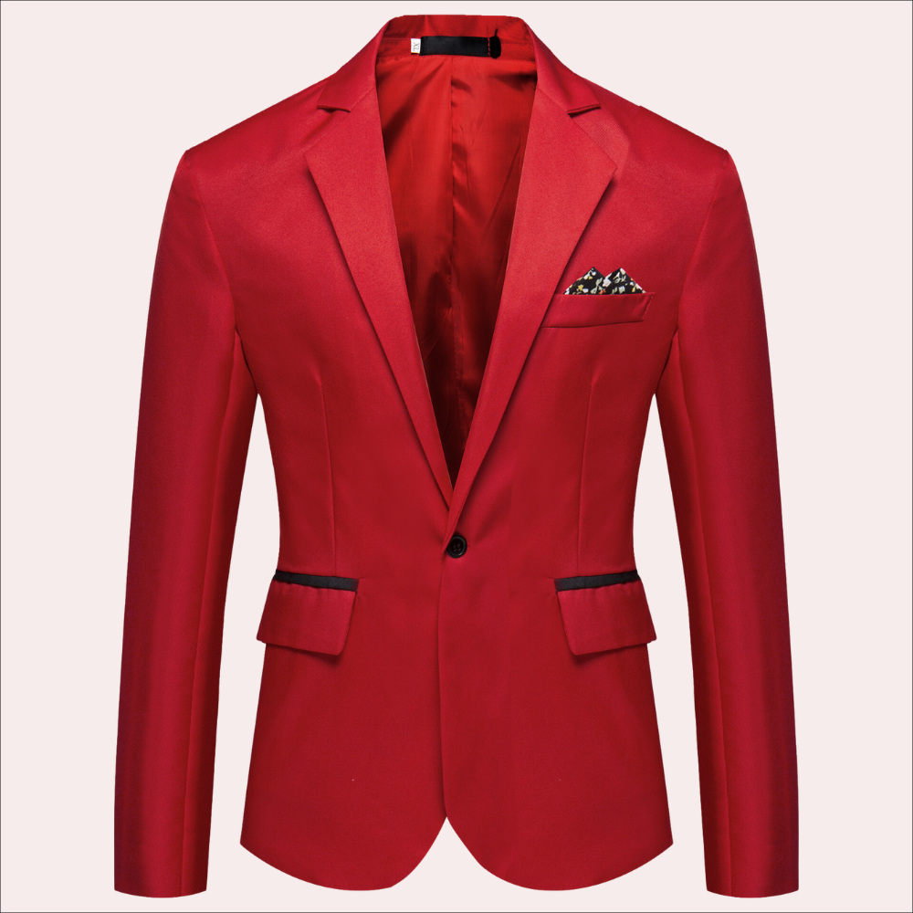 Giacca Slim Fit Elegante Uomo