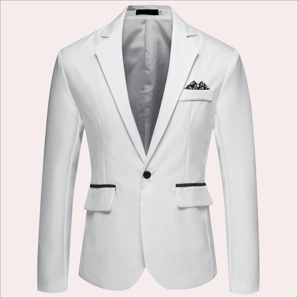 Giacca Slim Fit Elegante Uomo