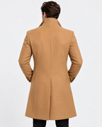 Cappotto Lungo Invernale Lana Uomo