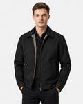 Giubbotto Harrington con Zip Foderato Uomo
