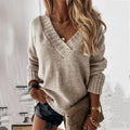 Maglione Scollo a V Ampio Donna