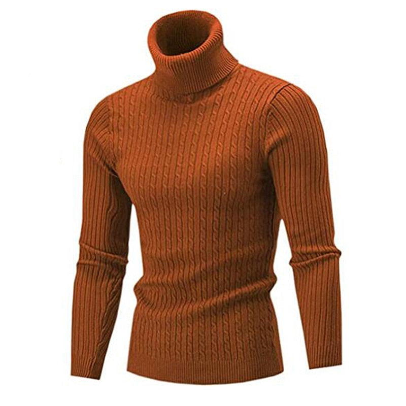 Maglione Dolcevita Collo Alto Uomo