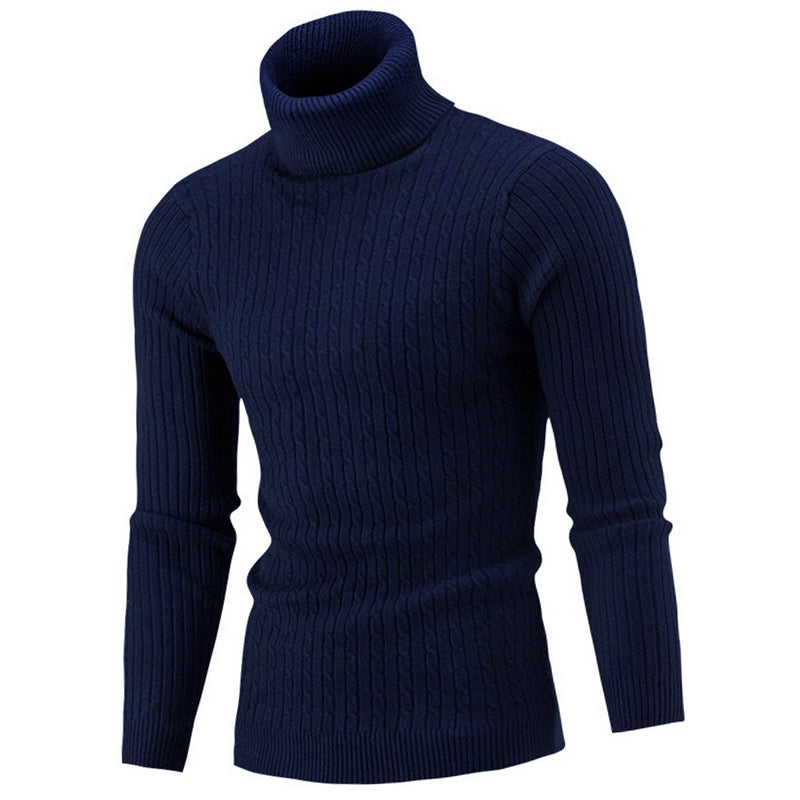 Maglione Dolcevita Collo Alto Uomo