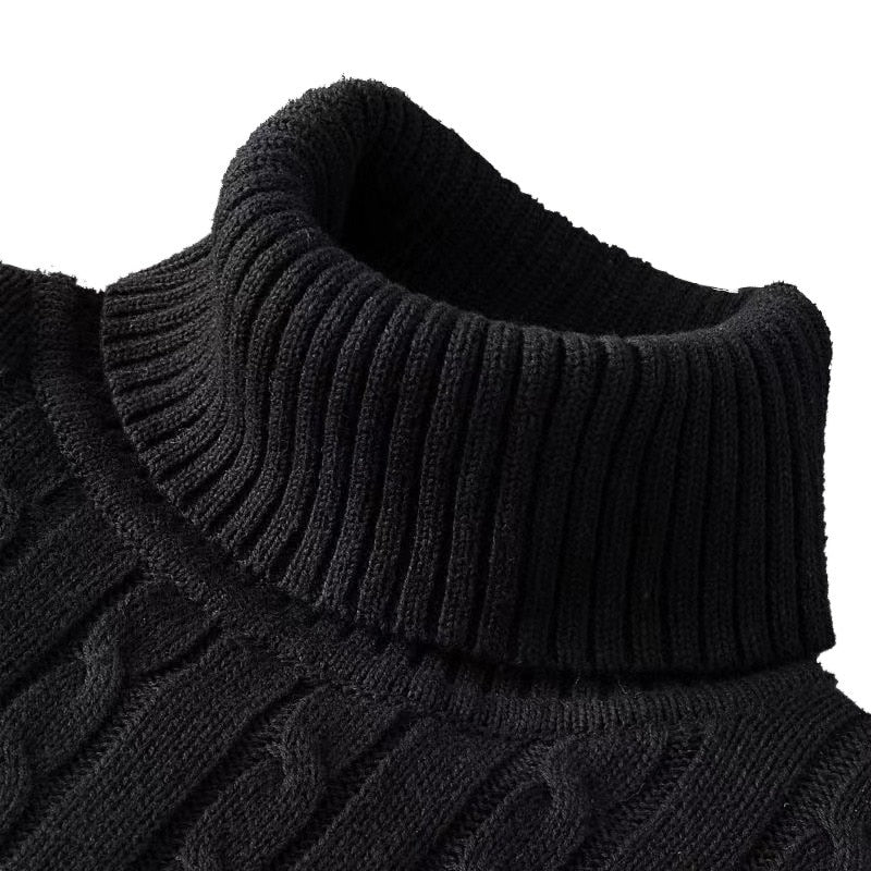 Maglione Dolcevita Collo Alto Uomo