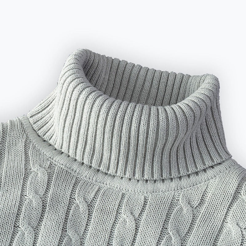 Maglione Dolcevita Collo Alto Uomo