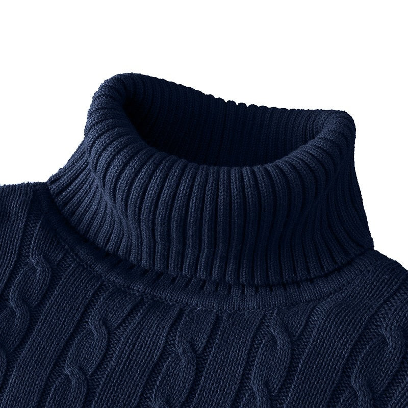Maglione Dolcevita Collo Alto Uomo