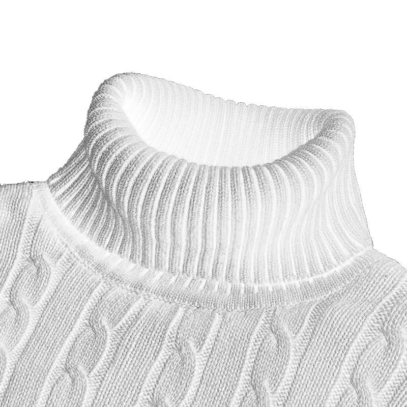 Maglione Dolcevita Collo Alto Uomo