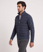 Cardigan Trapuntato con Zip Uomo