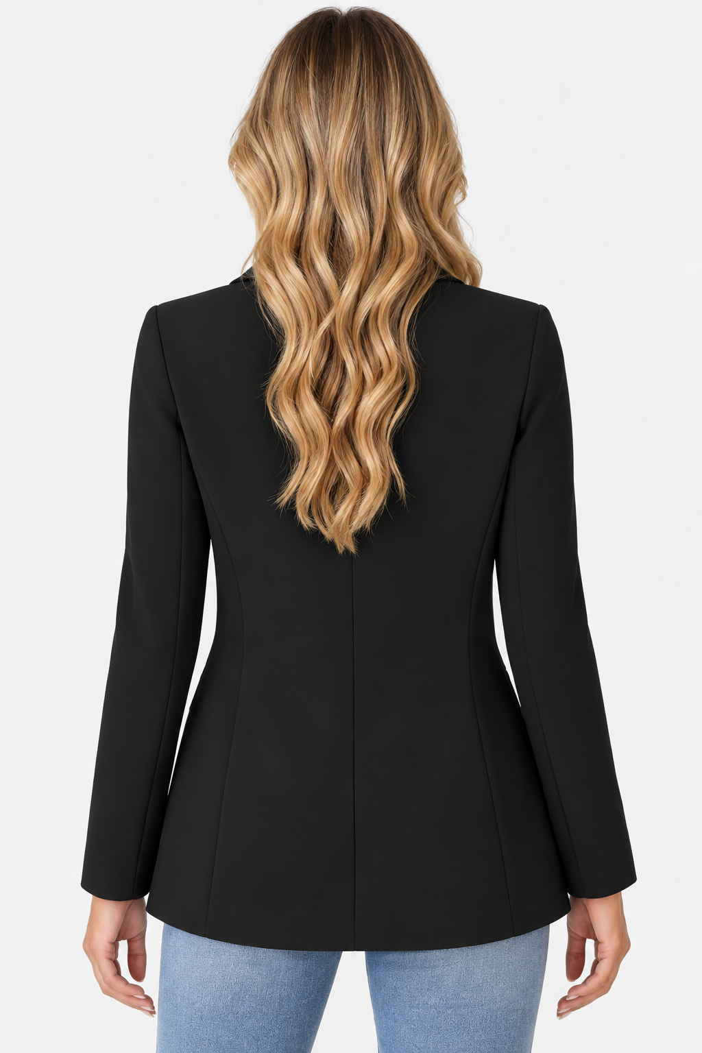 Blazer Collo Sciallato Un Bottone Donna