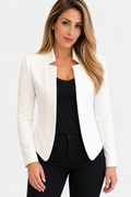 Blazer Sfiancato Senza Revers Donna