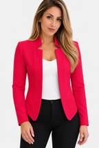 Blazer Sfiancato Senza Revers Donna