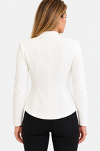 Blazer Sfiancato Senza Revers Donna