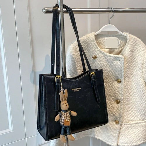 Borsa Ecopelle con Ciondolo Donna