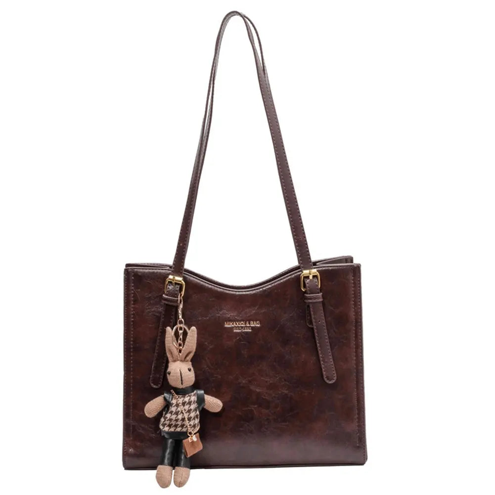 Borsa Ecopelle con Ciondolo Donna