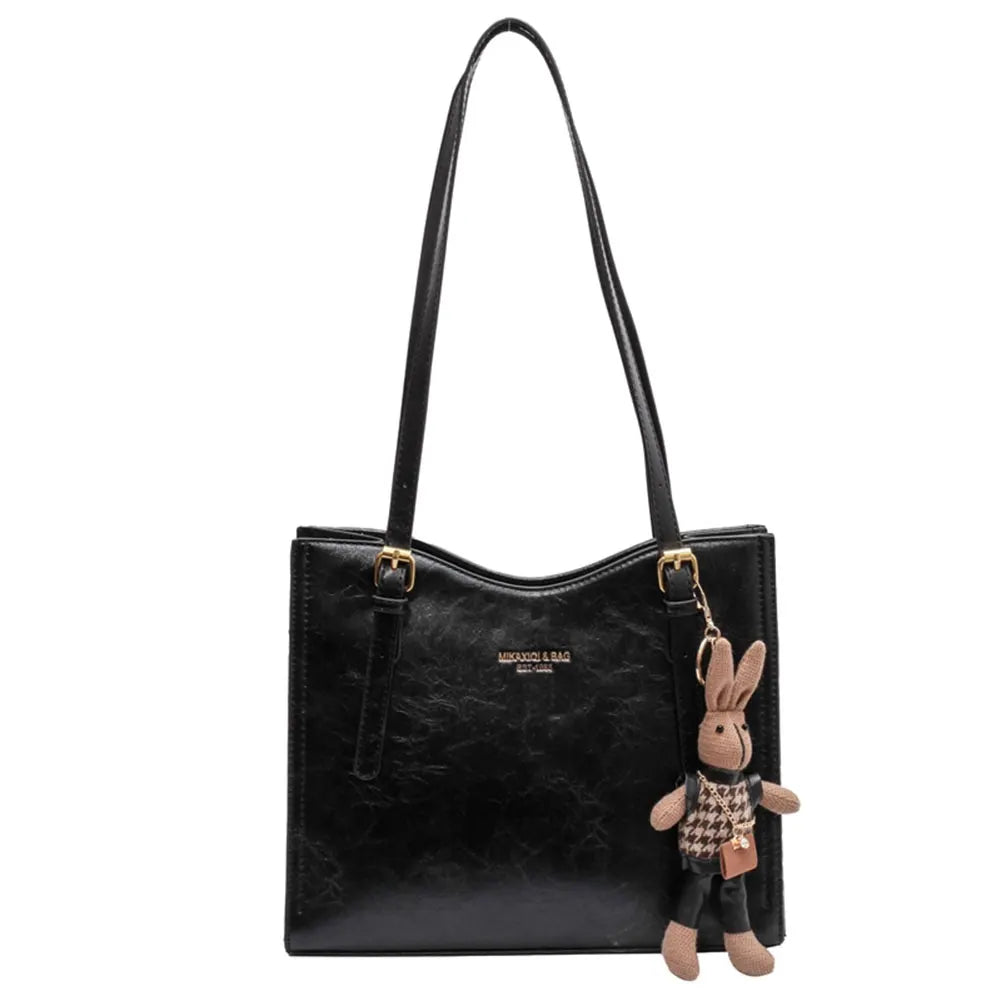 Borsa Ecopelle con Ciondolo Donna