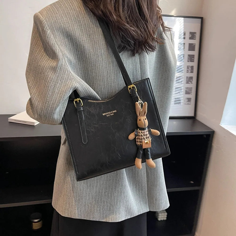 Borsa Ecopelle con Ciondolo Donna