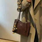 Borsa Ecopelle con Ciondolo Donna