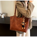 Borsa Tote Ecopelle Vintage Donna