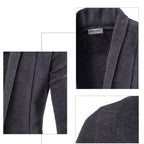 Blazer Casual Tessuto Traspirante Uomo