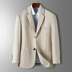 Blazer Vestibilità Regolare Uomo Beige